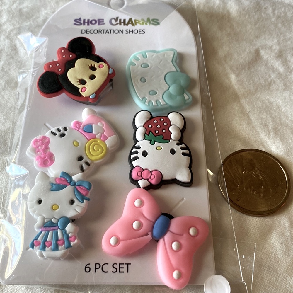 New in bag Shoe Charms